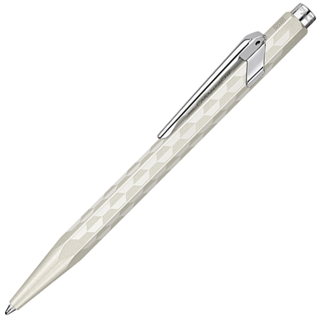 849 Alpine Frost Ballpoint Pen White
