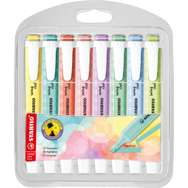 Swing Cool Pastel 8-pack Set 1