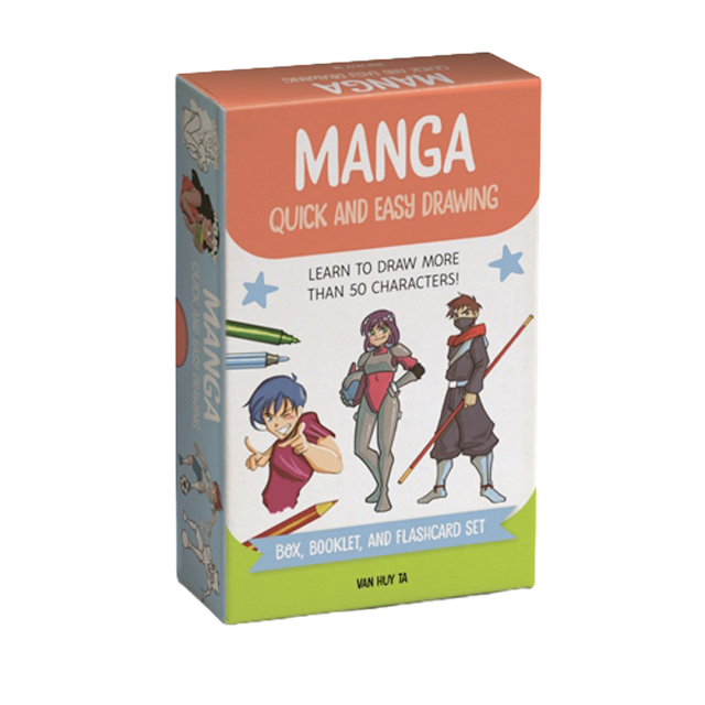 Manga Quick and Easy Drawing Deck
