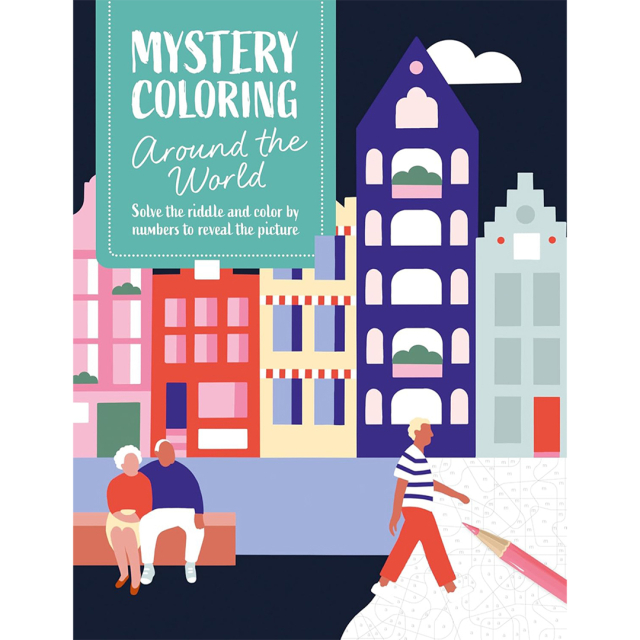Mystery Coloring Around the World