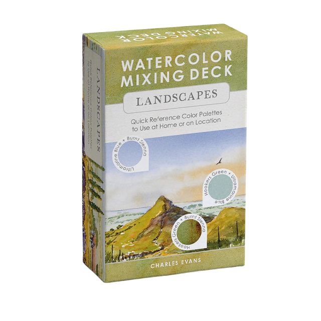 Watercolor Mixing Deck: Landscapes