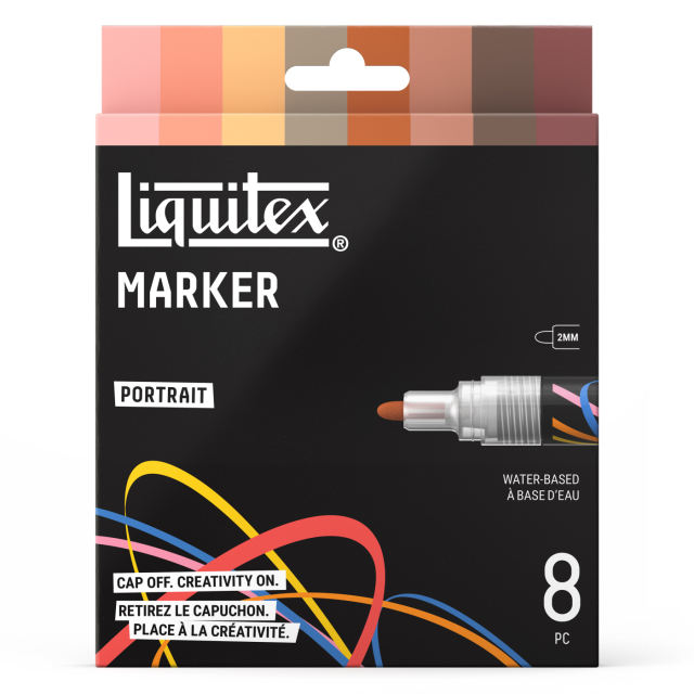 Marker Portrait 8-piece Set