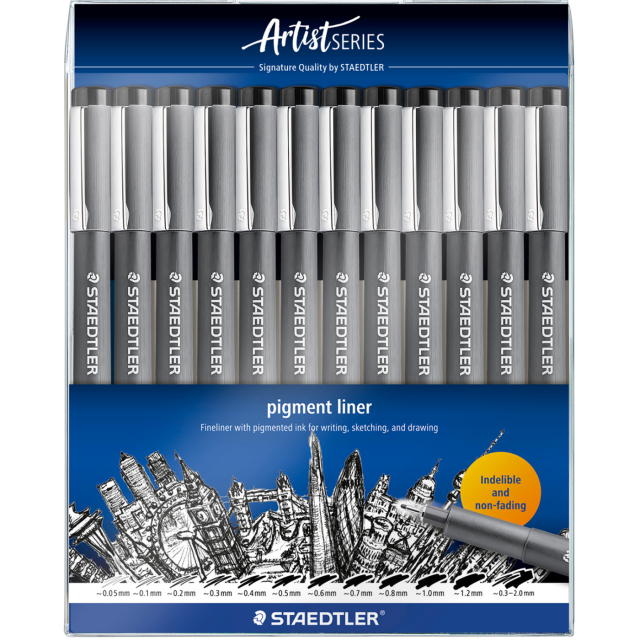 Pigment Liner 12-set