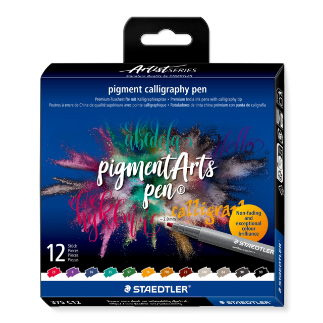 Pigment Arts Calligraphy pens set of 12