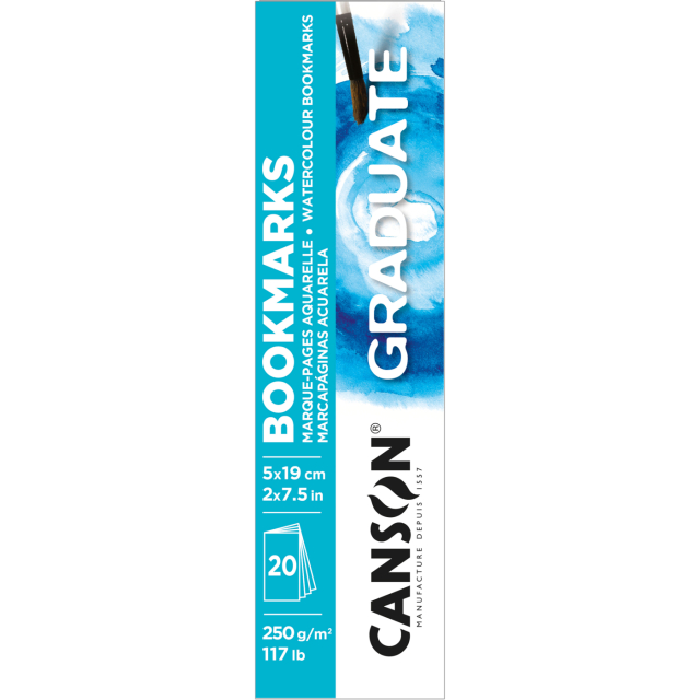 Graduate Watercolour Bookmarks
