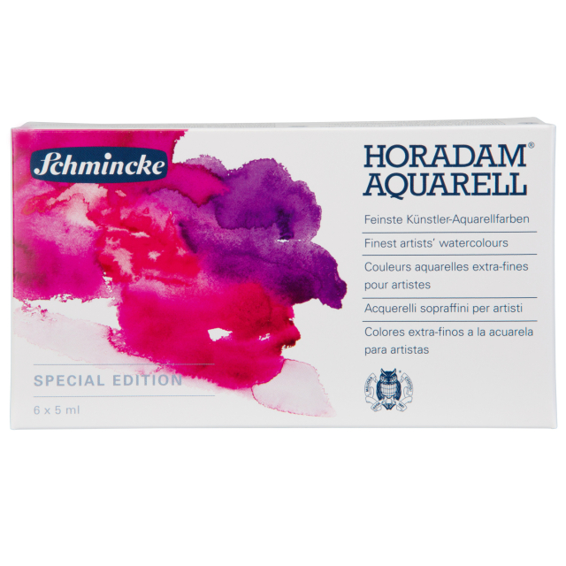 Horadam Aquarell Tube 5ml 6-set