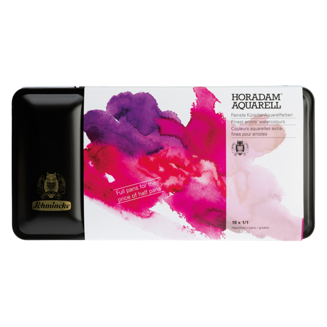 Horadam Aquarell Full Pans Metal 18-set