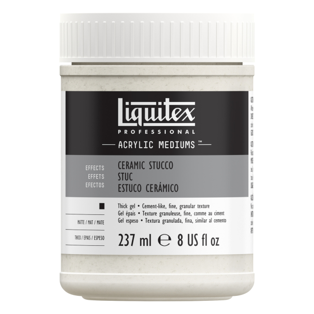 Acrylic Medium Effect Ceramic Stucco 237 ml