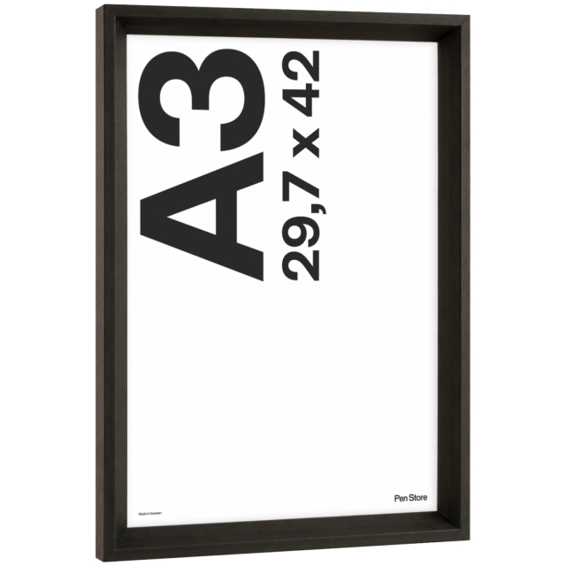 Espresso Wooden Frame 29,7x42 cm A3