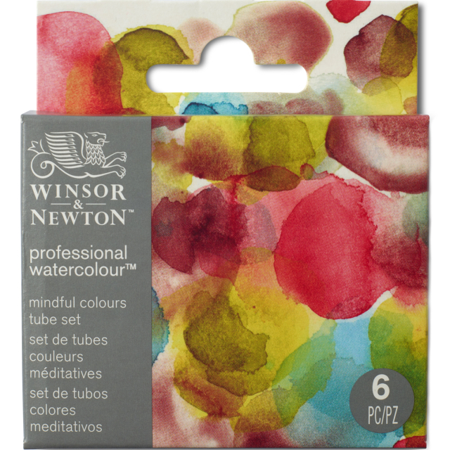 Professional Watercolour 5 ml Tubes Mindful Set of 6