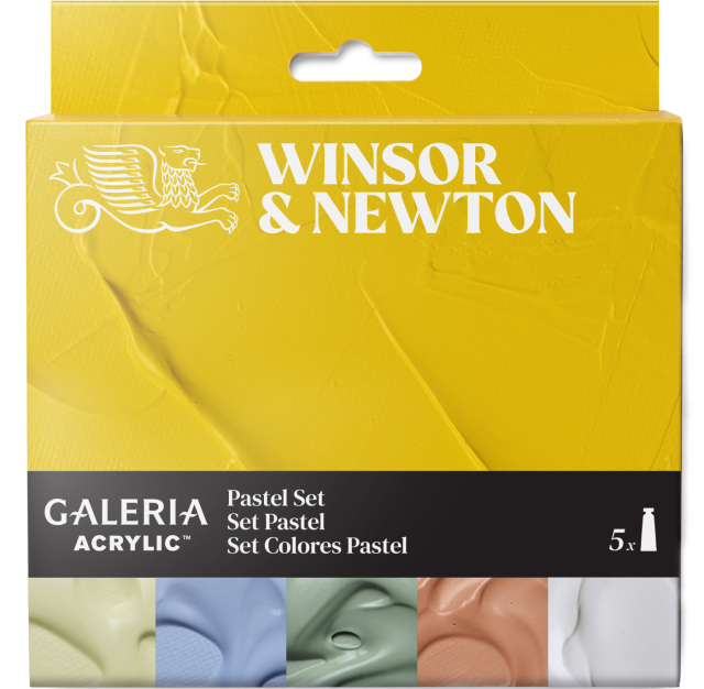Galeria Acrylic paint 5x60ml Pastel set