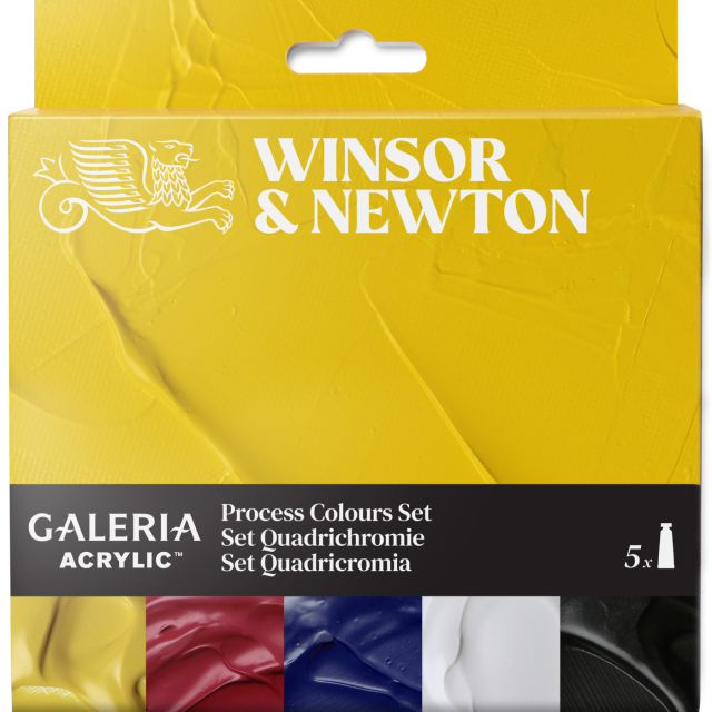 Galeria Acrylic paint 5x60ml Process set