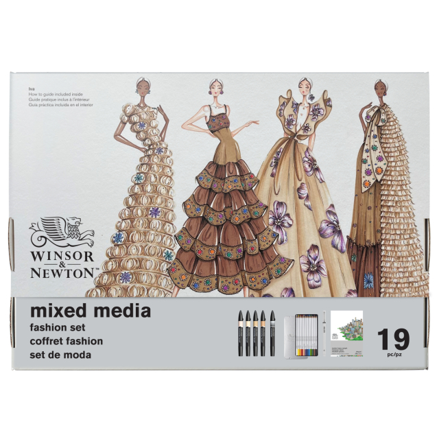 Mixed Media Fashion Set 19-piece