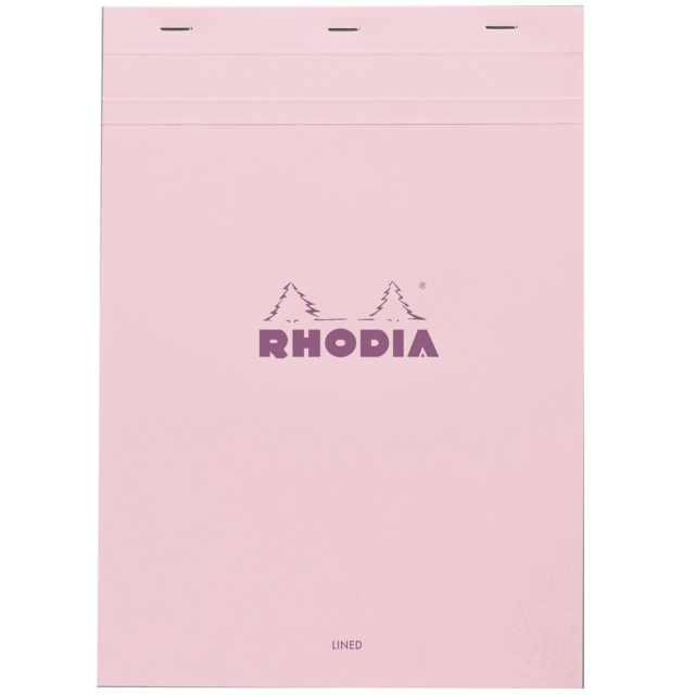 Block Pink No.18 A4 Ruled