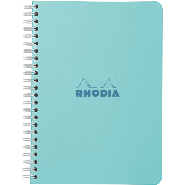 Notebook Spiral Azure A5 Ruled