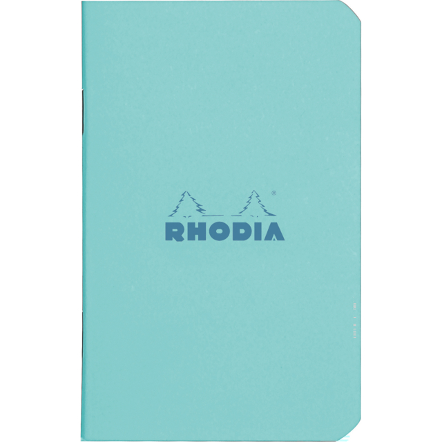 Staplebound Azure 7,5x12 Ruled