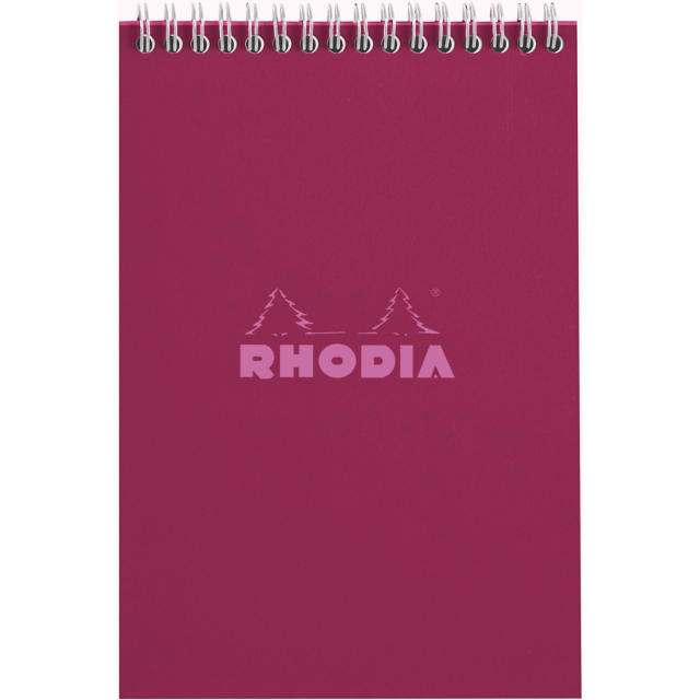 Classic Notepad Plum A45Ruled