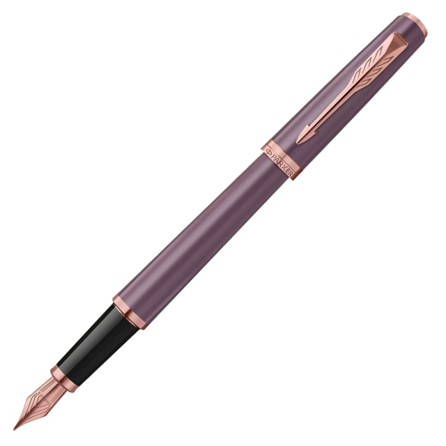 Meridian Purple/Pink Gold Fountain Pen 