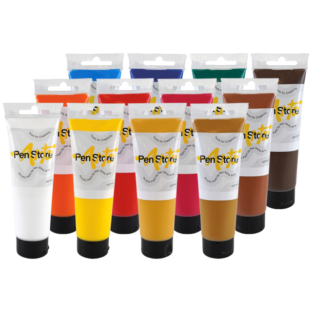 Acrylic paint 120 ml 12-set Landscape