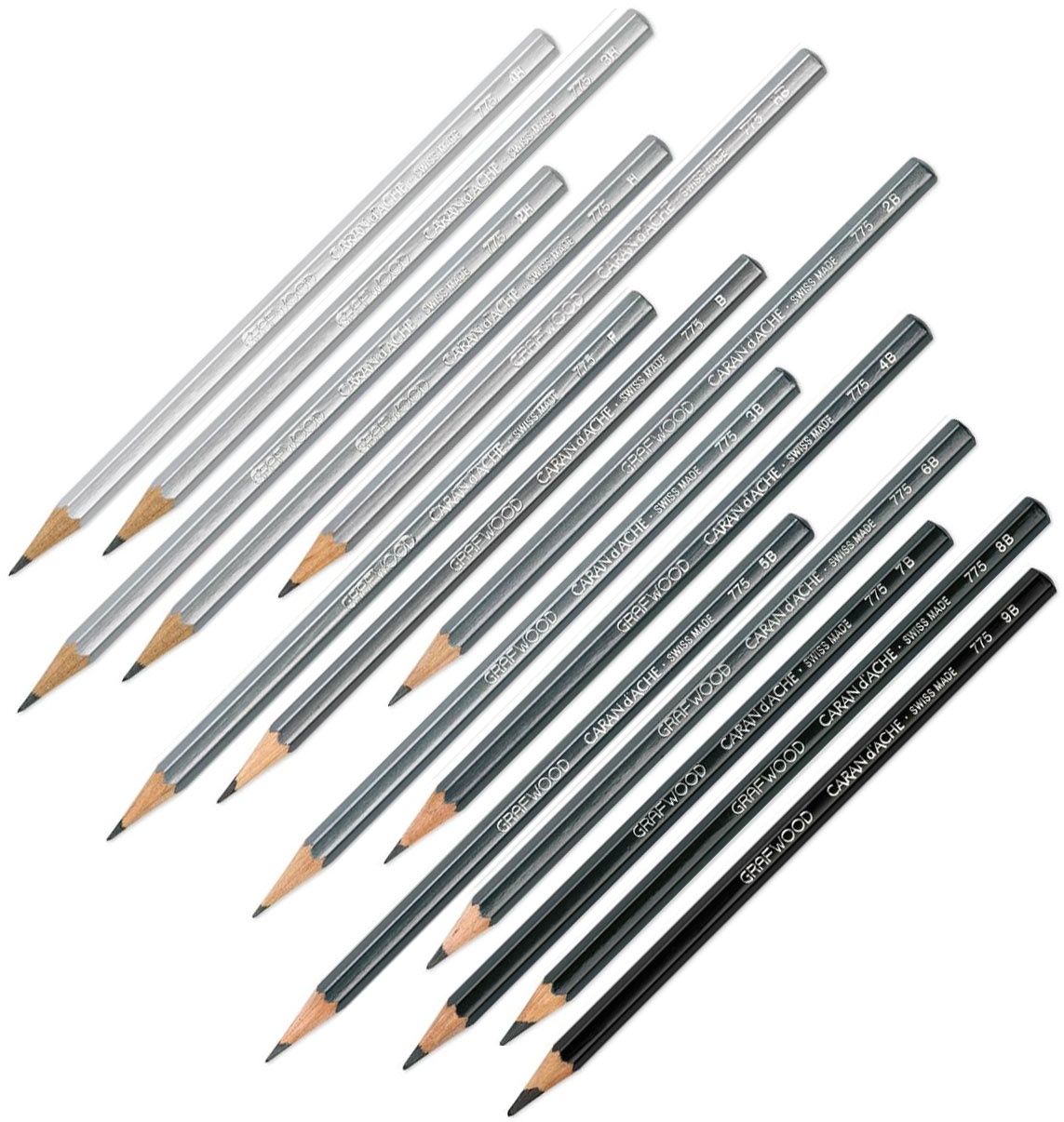 Grafwood Pencil in the group Art Supplies / Crayons & Graphite / Graphite & Pencils at Pen Store (100000_r)