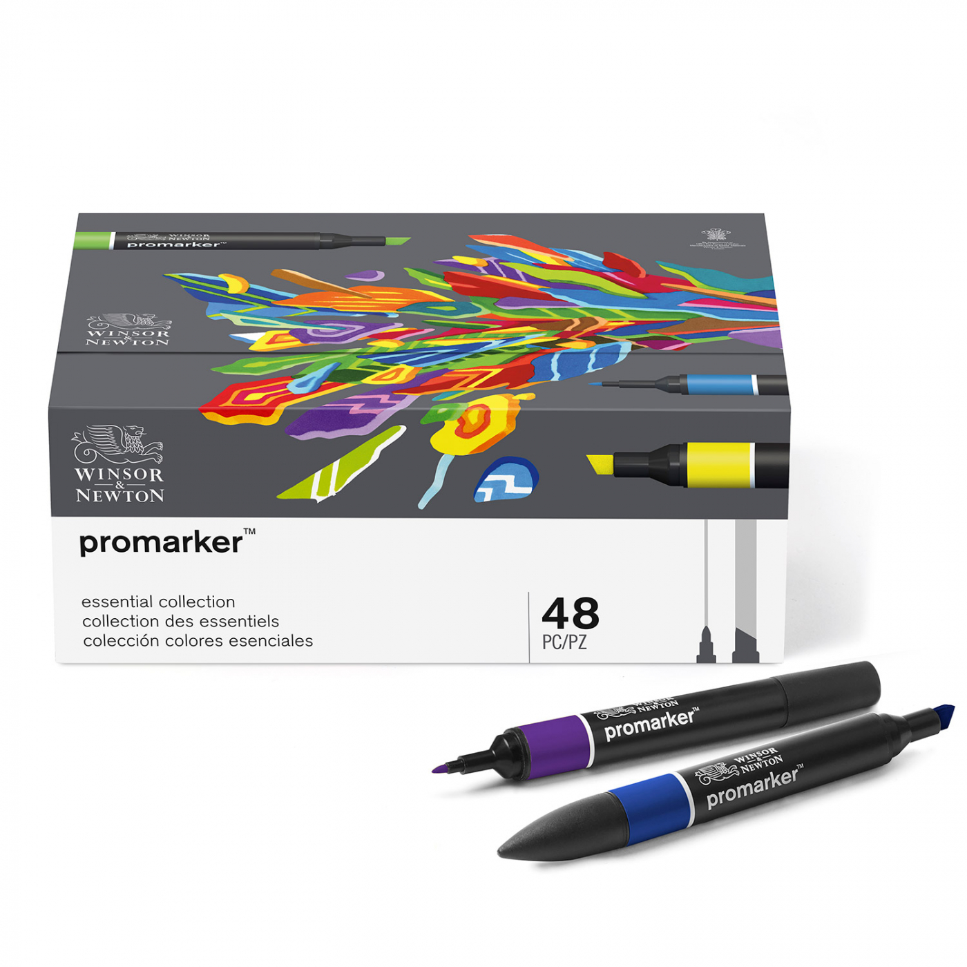groet Onweersbui kubus Winsor & Newton Promarker Essential Collection 48-set | Pen Store