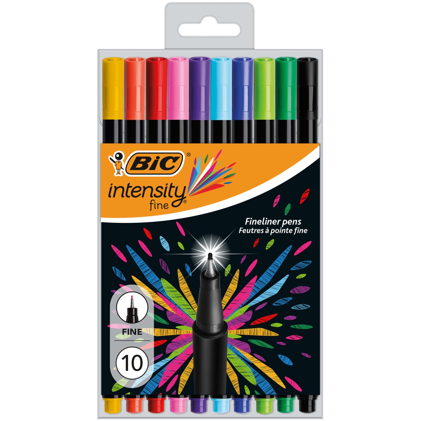 Zeeziekte Bedrog Aja BIC Intensity Fineliner 10-set | Pen Store
