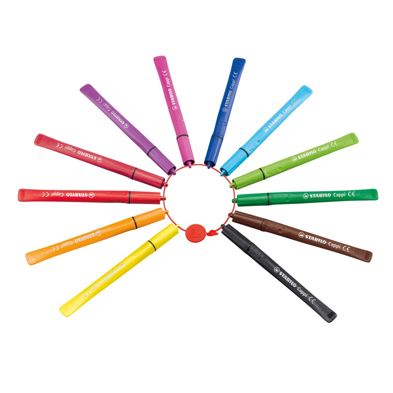 Cappi 12-pack in the group Kids / Kids' Pens / 5 Years+ at Pen Store (100264)