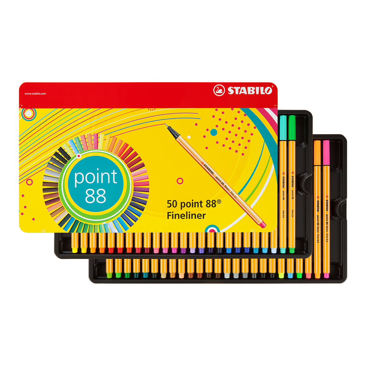Point 88 Fineliner 50-pack in the group Pens / Artist Pens / Felt Tip Pens at Pen Store (100295)