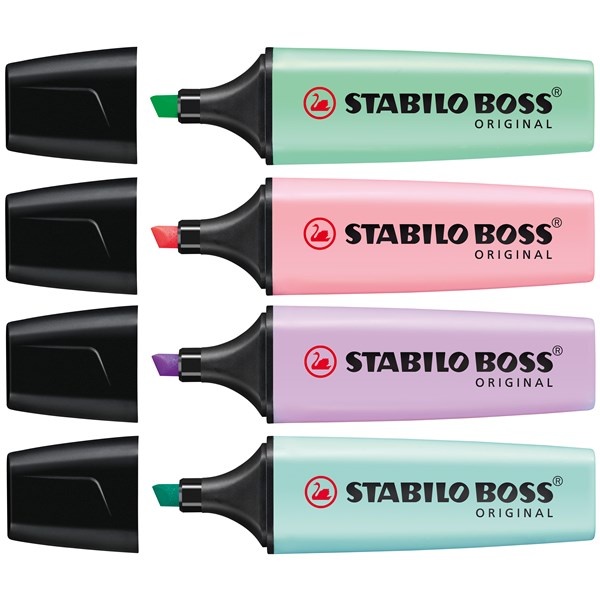 Stabilo Boss Pastel 4-pack