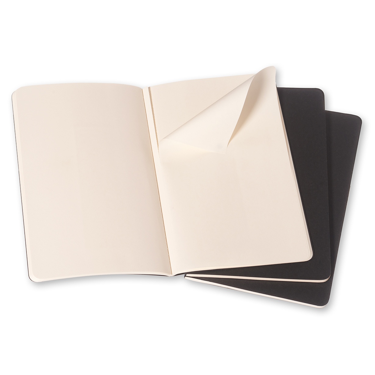Cahier Large Black in the group Paper & Pads / Note & Memo / Notebooks & Journals at Pen Store (100321_r)