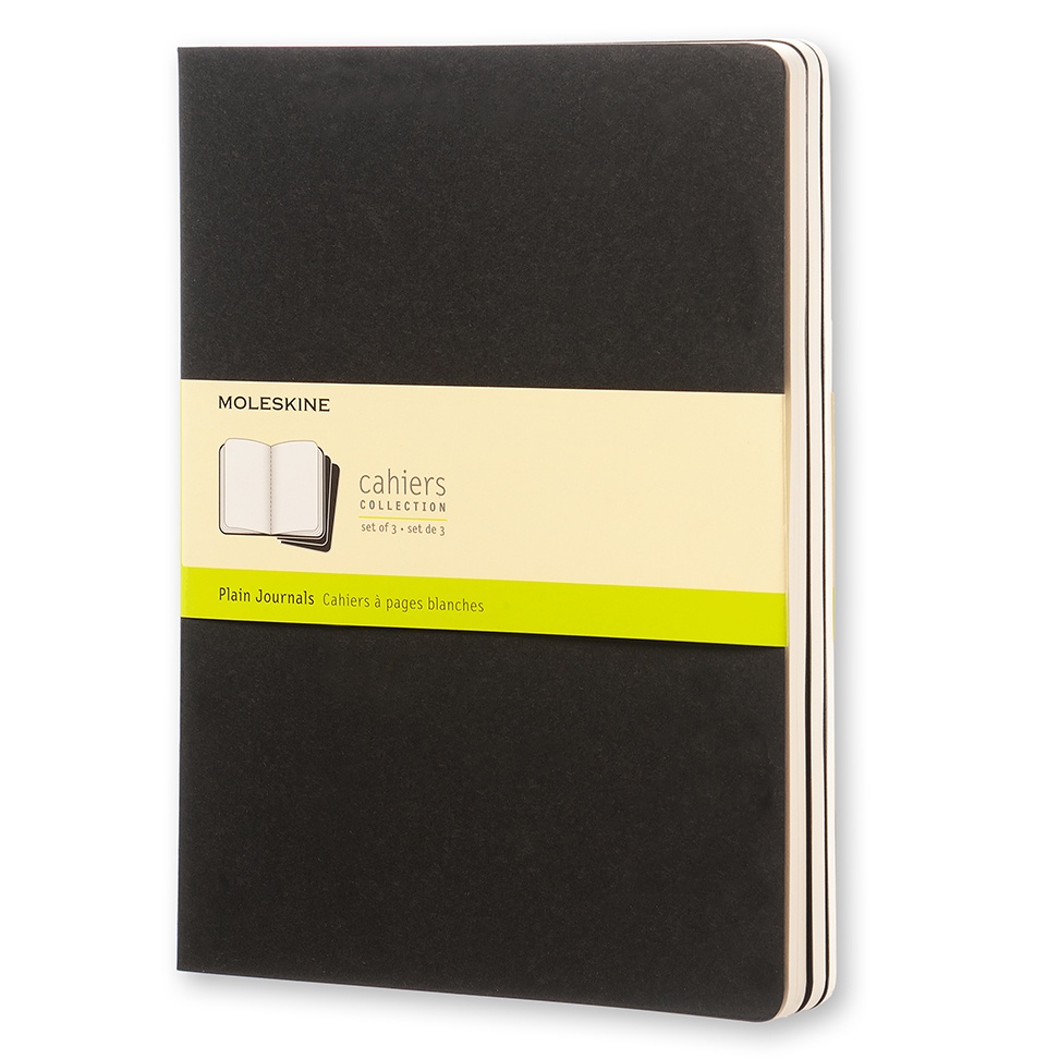 Cahier XL Black in the group Paper & Pads / Note & Memo / Notebooks & Journals at Pen Store (100325_r)
