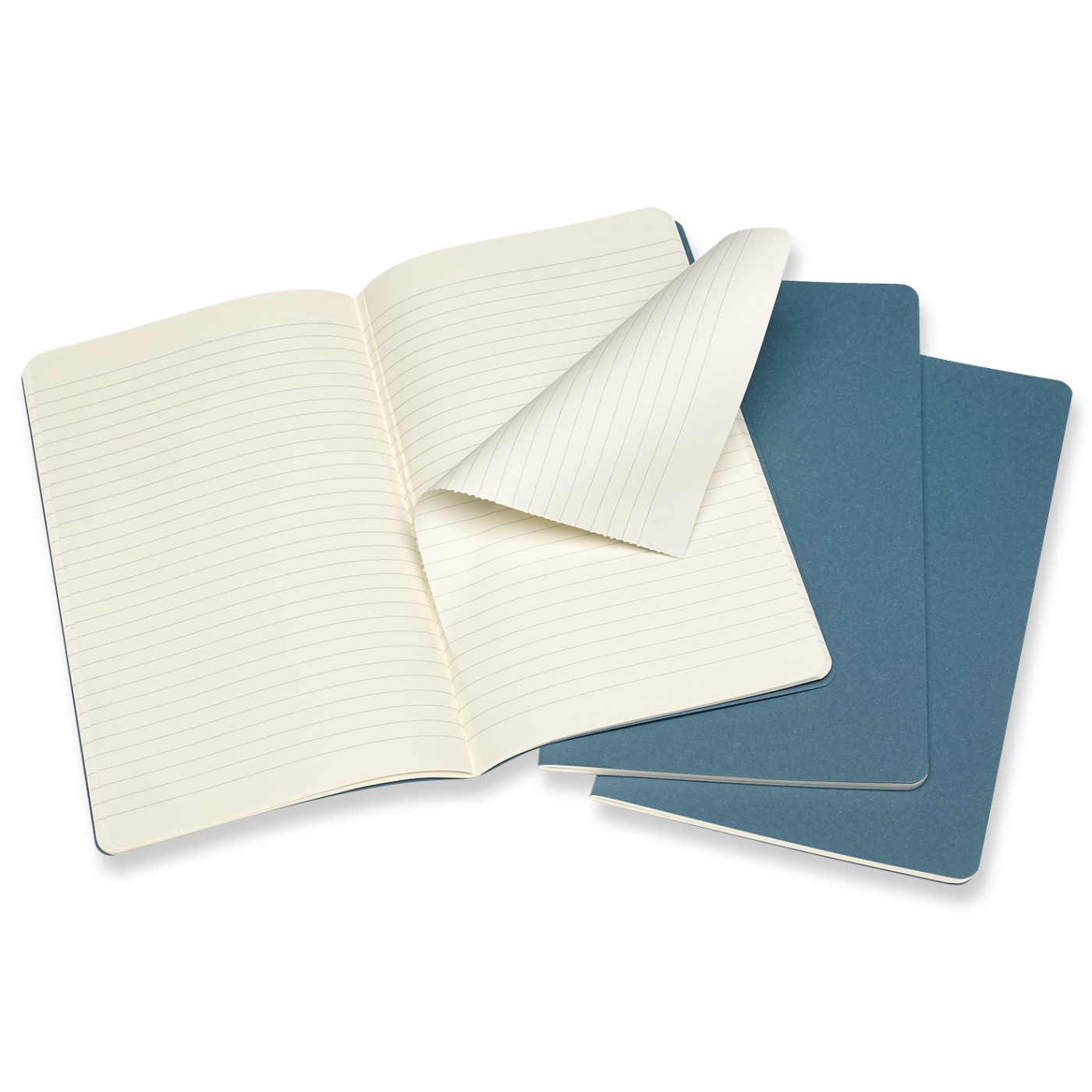 Cahier Large Brisk Blue Ruled in the group Paper & Pads / Note & Memo / Writing & Memo Pads at Pen Store (100330)