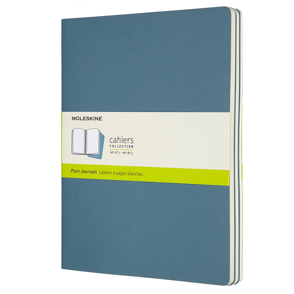 Cahier XL Brisk Blue Plain in the group Paper & Pads / Note & Memo / Writing & Memo Pads at Pen Store (100331)