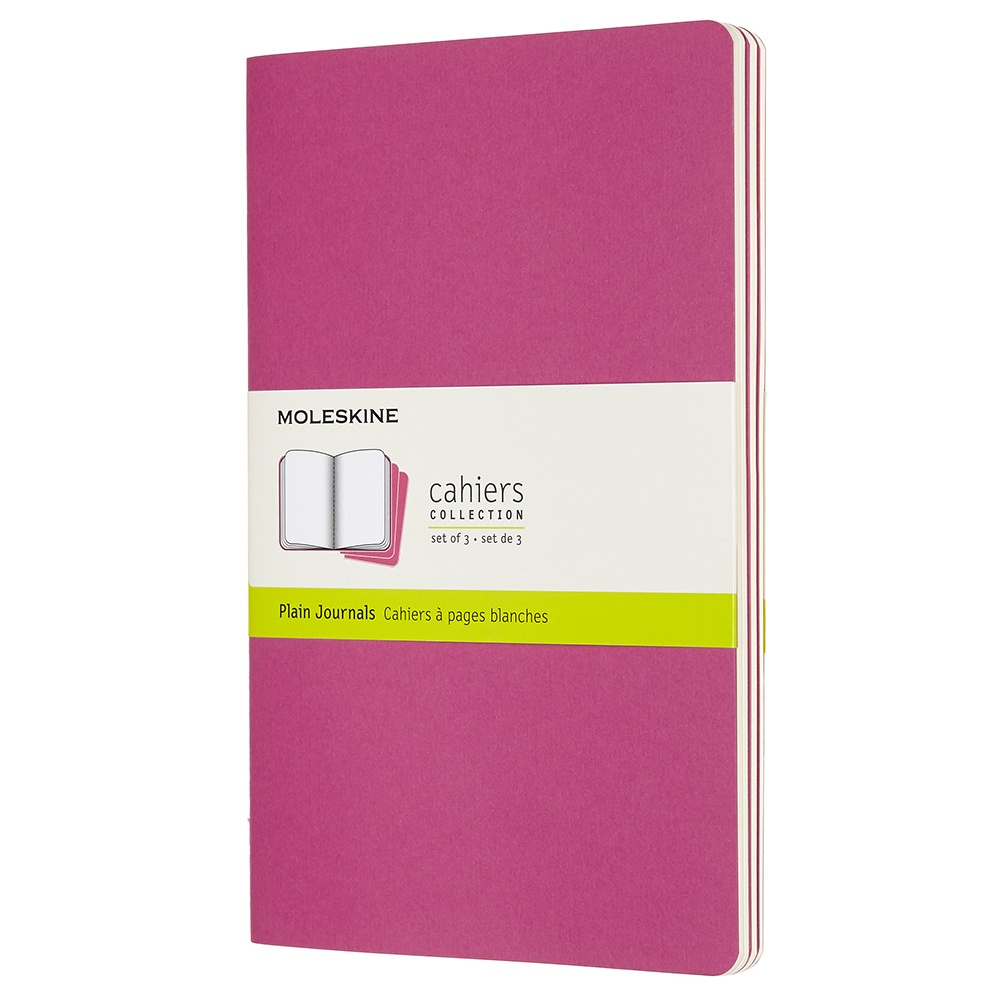 Moleskine Cahier Large Pink Plain | Pen Store
