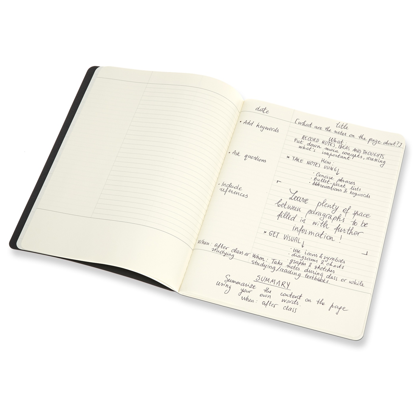 Cahier Subject A4 Black/Red Ruled in the group Paper & Pads / Note & Memo / Writing & Memo Pads at Pen Store (100337)
