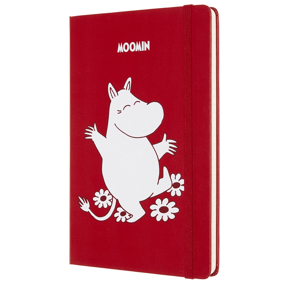 Hardcover Large Moomin Red Ruled in the group Paper & Pads / Note & Memo / Notebooks & Journals at Pen Store (100372)