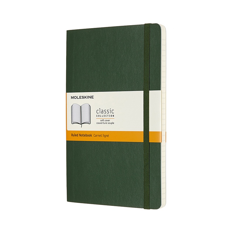 Classic Soft Cover Large Myrtle Green in the group Paper & Pads / Note & Memo / Notebooks & Journals at Pen Store (100392_r)