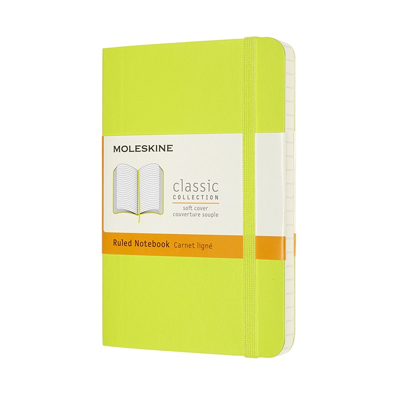 Classic Soft Cover Pocket Lemon Green in the group Paper & Pads / Note & Memo / Notebooks & Journals at Voorcrea (100422_r)