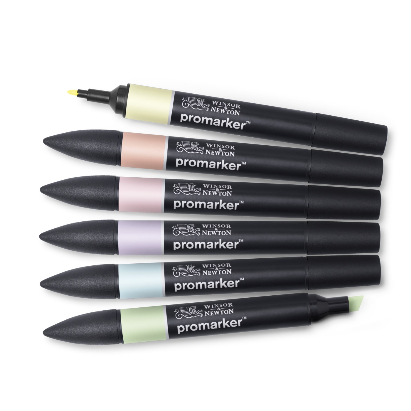 ProMarker 6-set Pastel tones in the group Pens / Artist Pens / Illustration Markers at Pen Store (100539)