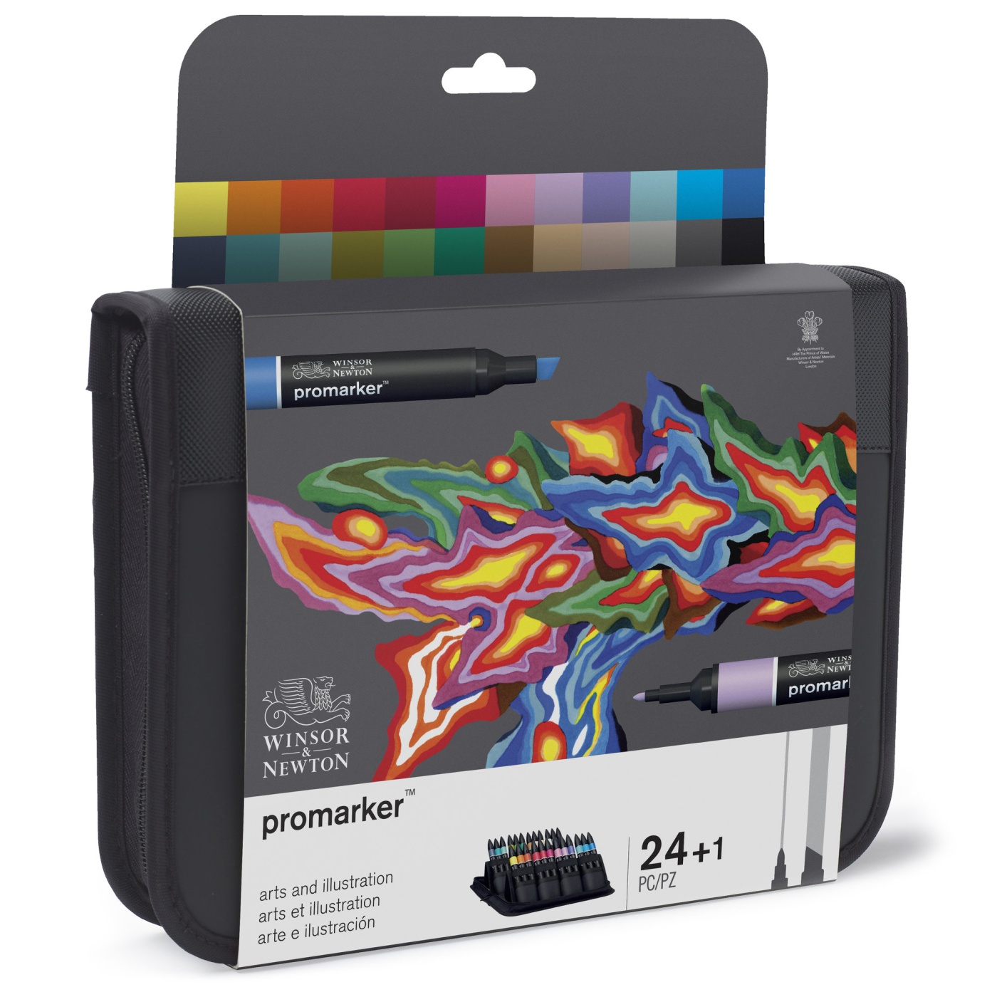 Promarker Arts & Illustration Wallet 24-set in the group Pens / Artist Pens / Felt Tip Pens at Pen Store (100563)