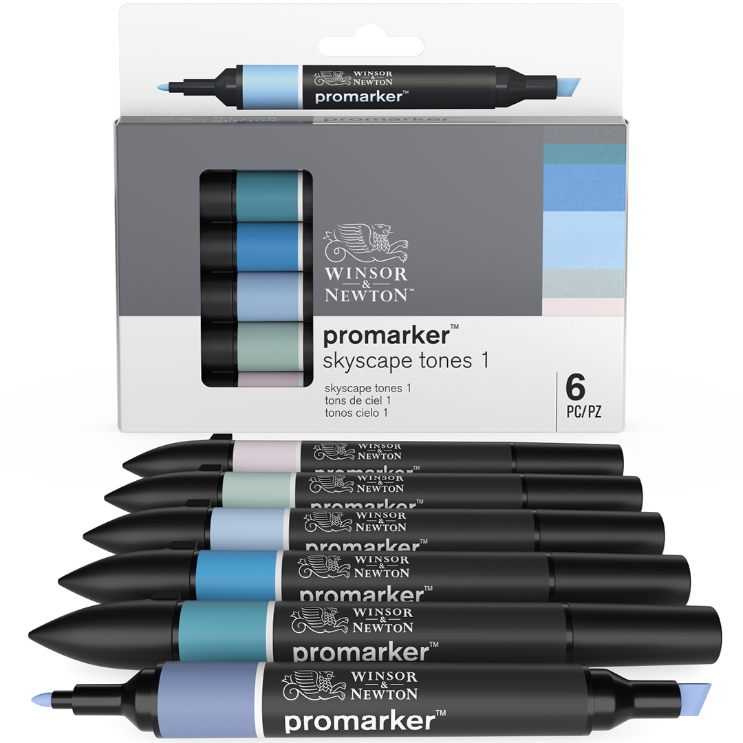 verwijderen Overgave bord Promarker ProMarker 6-set Skyscape Tones | Pen Store