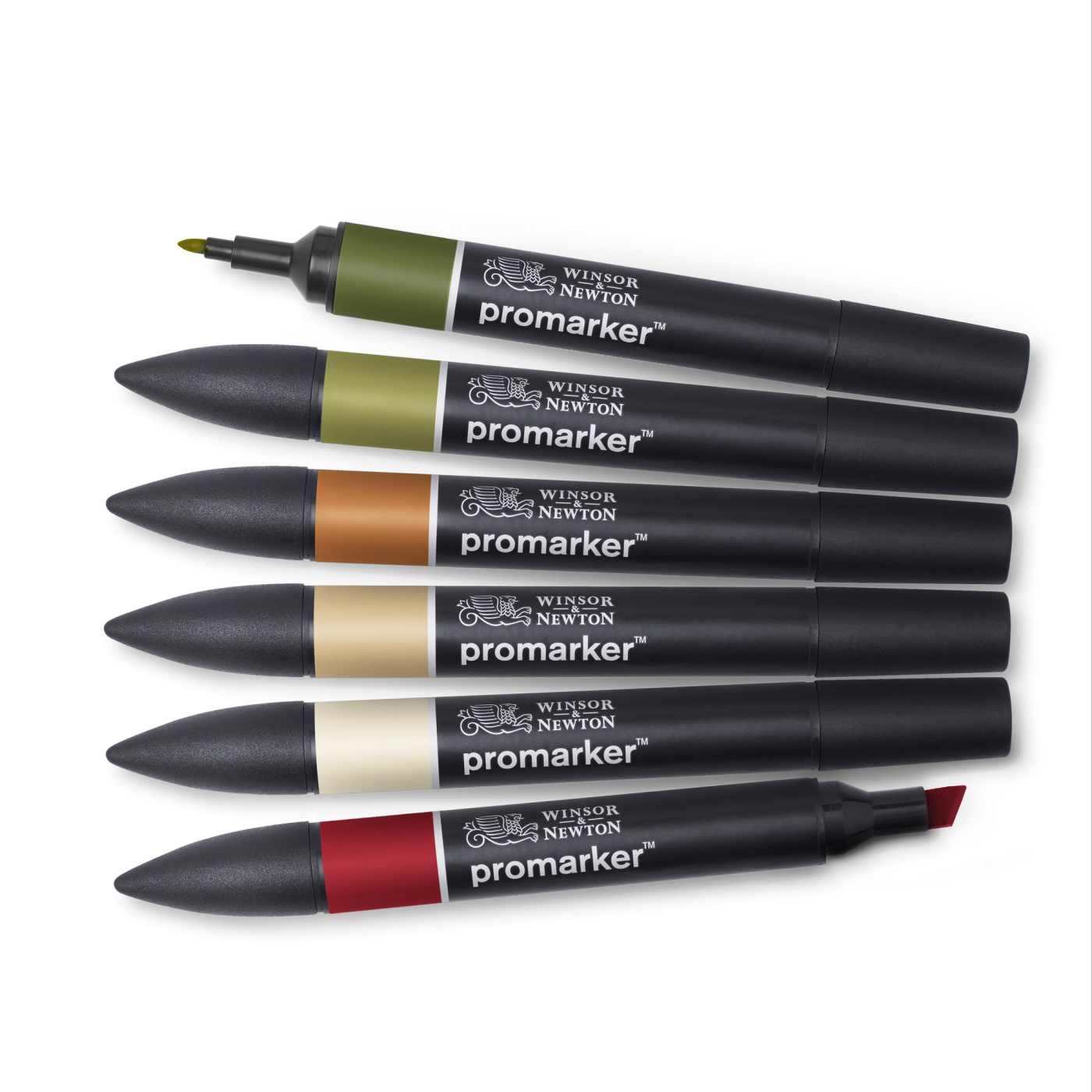 ProMarker 6-set Landscape Tones in the group Pens / Artist Pens / Illustration Markers at Pen Store (100566)