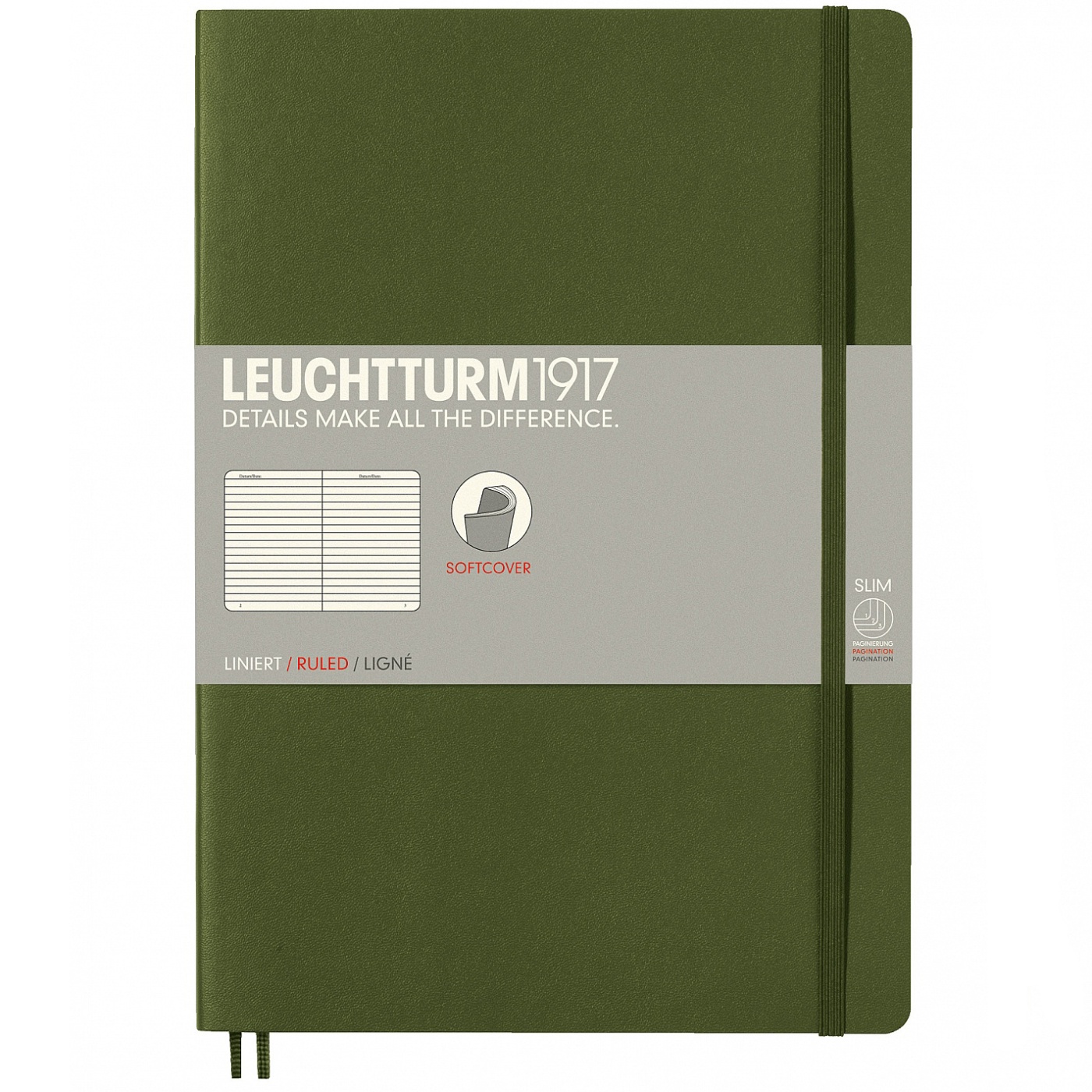 Notebook B5 Softcover Ruled in the group Paper & Pads / Note & Memo / Notebooks & Journals at Pen Store (100693_r)