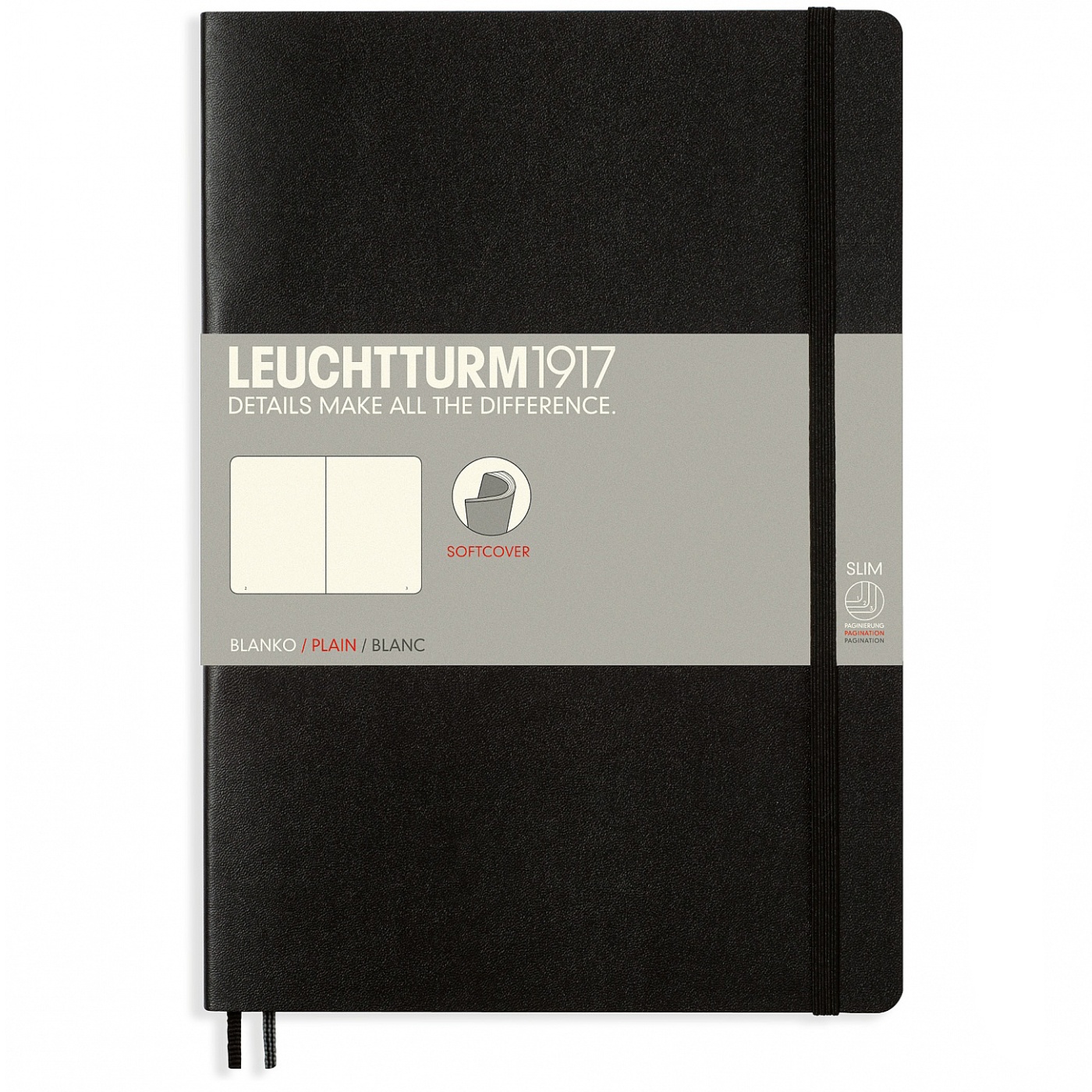 Notebook B5 Softcover Plain in the group Paper & Pads / Note & Memo / Notebooks & Journals at Pen Store (100696_r)