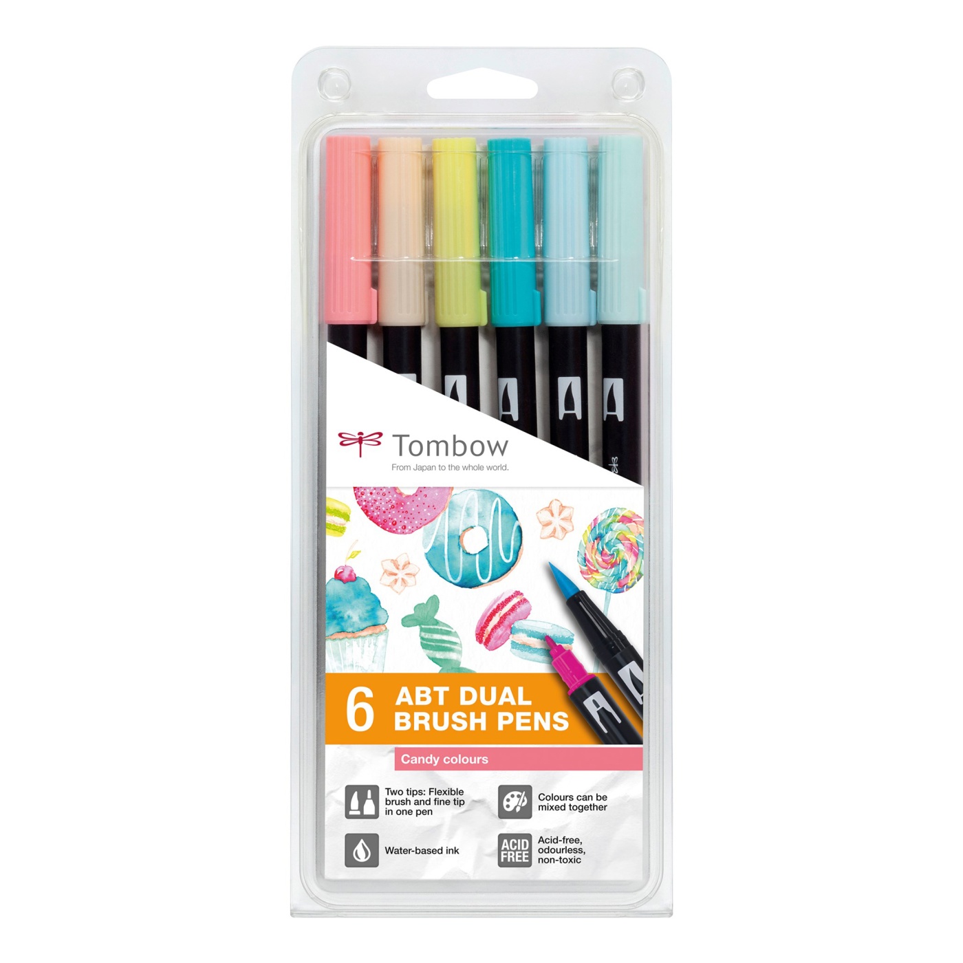 Tombow brush online pens