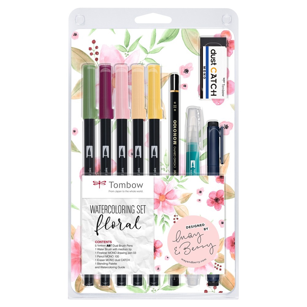 Tombow ABT Dual Brush Pen - Natural (set of 6) – Ink & Lead