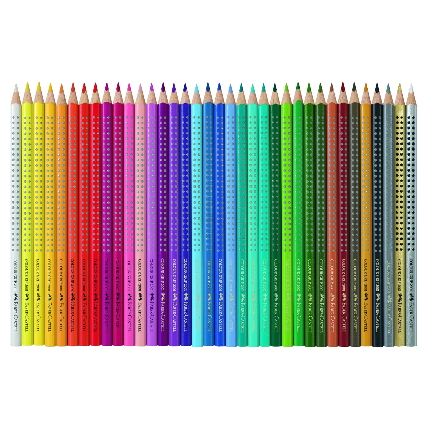 Colour Grip - Tin of 36 in the group Kids / Kids' Pens / 3 Years+ at Pen Store (101390)