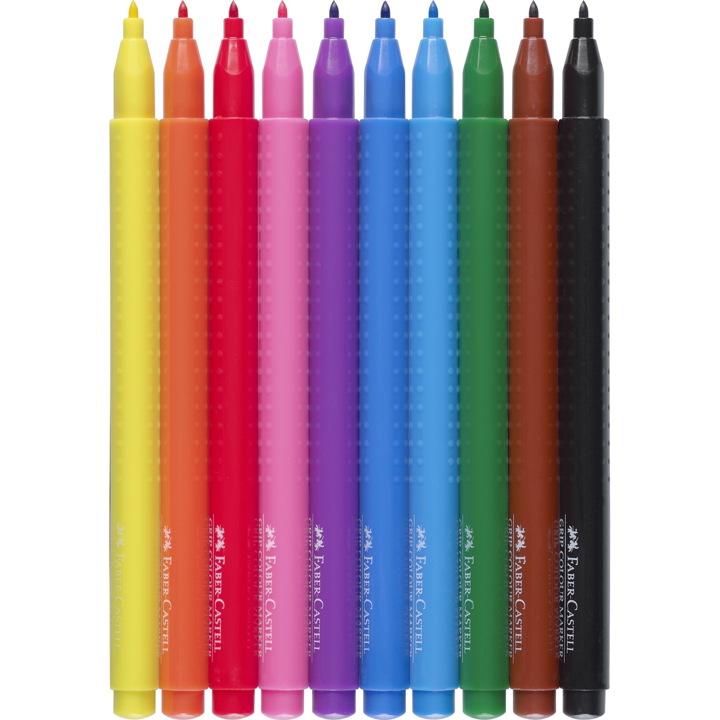 Faber-Castell Grip Colour Markers Set of 10 | Pen Store