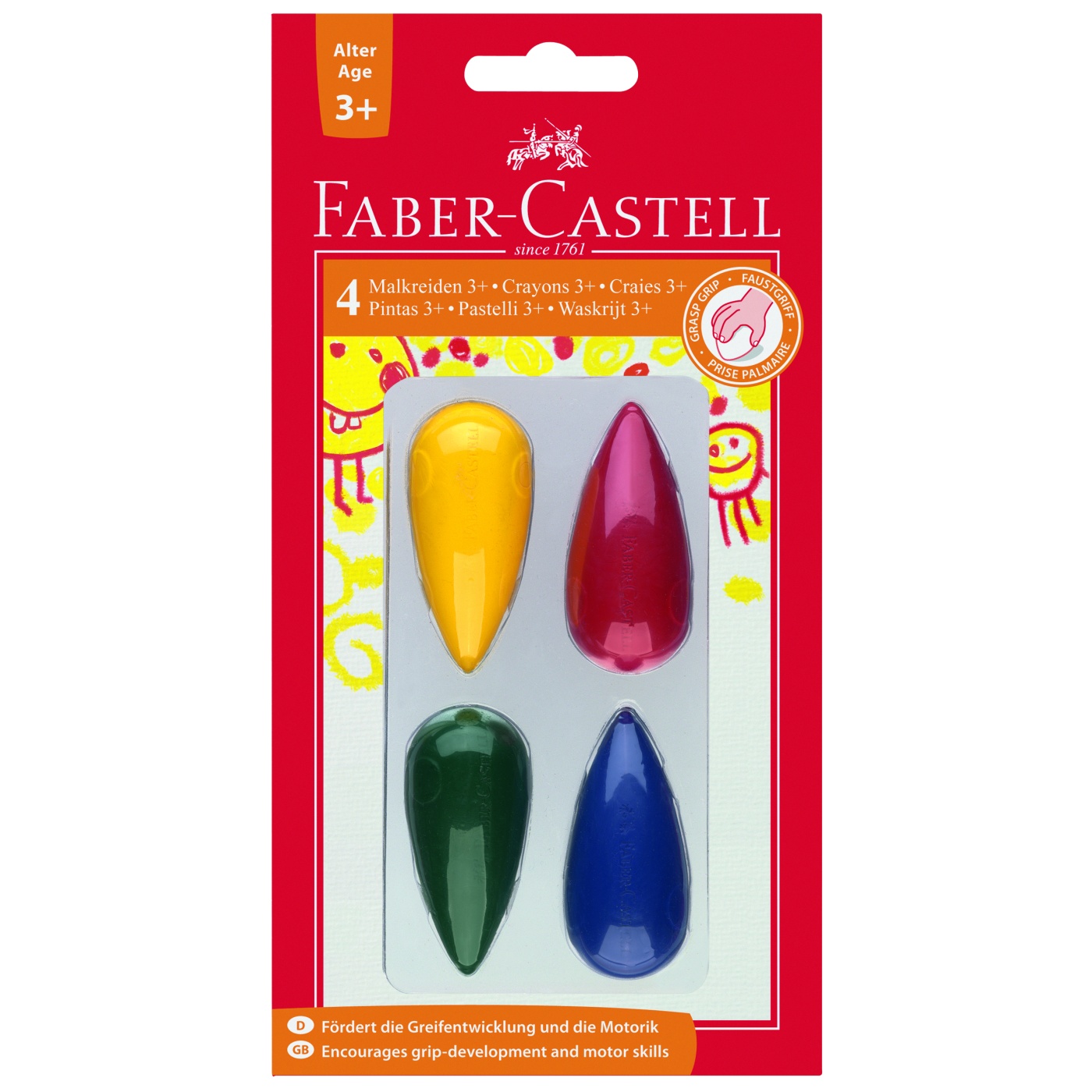 Faber-Castell Crayon Bulb - Set of 4 | Pen Store