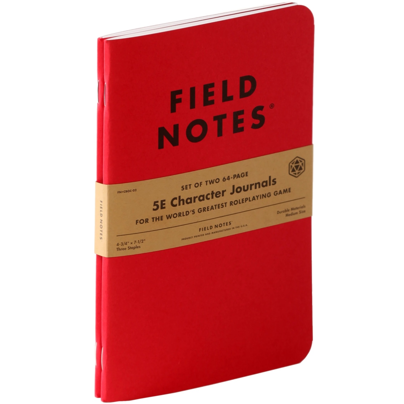 5E Character Journal 2-Pack in the group Paper & Pads / Note & Memo / Writing & Memo Pads at Voorcrea (101443)